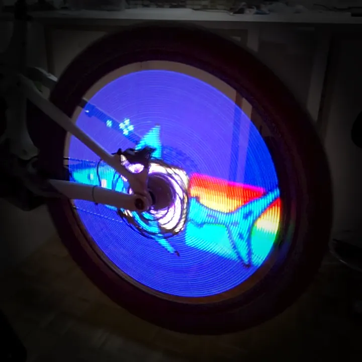 Animated shark on the wheel